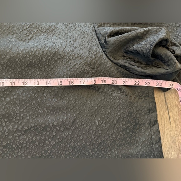 Pomander Place by Tuckernuck Black Jacquard Lyla Black Blouse size XXL - Picture 13 of 14